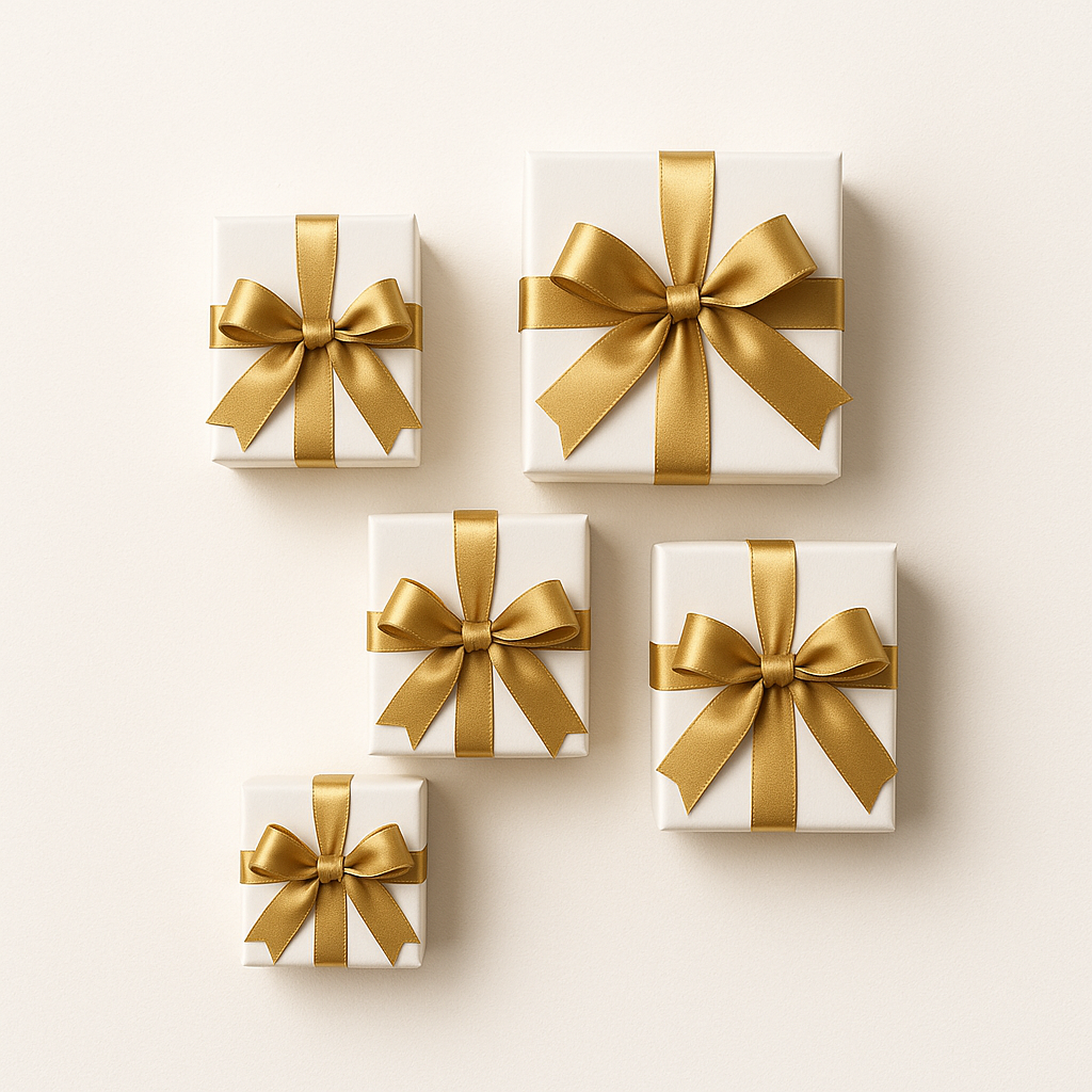 Nagy csomag ajánlat – családi fotózás, 5 ajándékdoboz szimbólummal